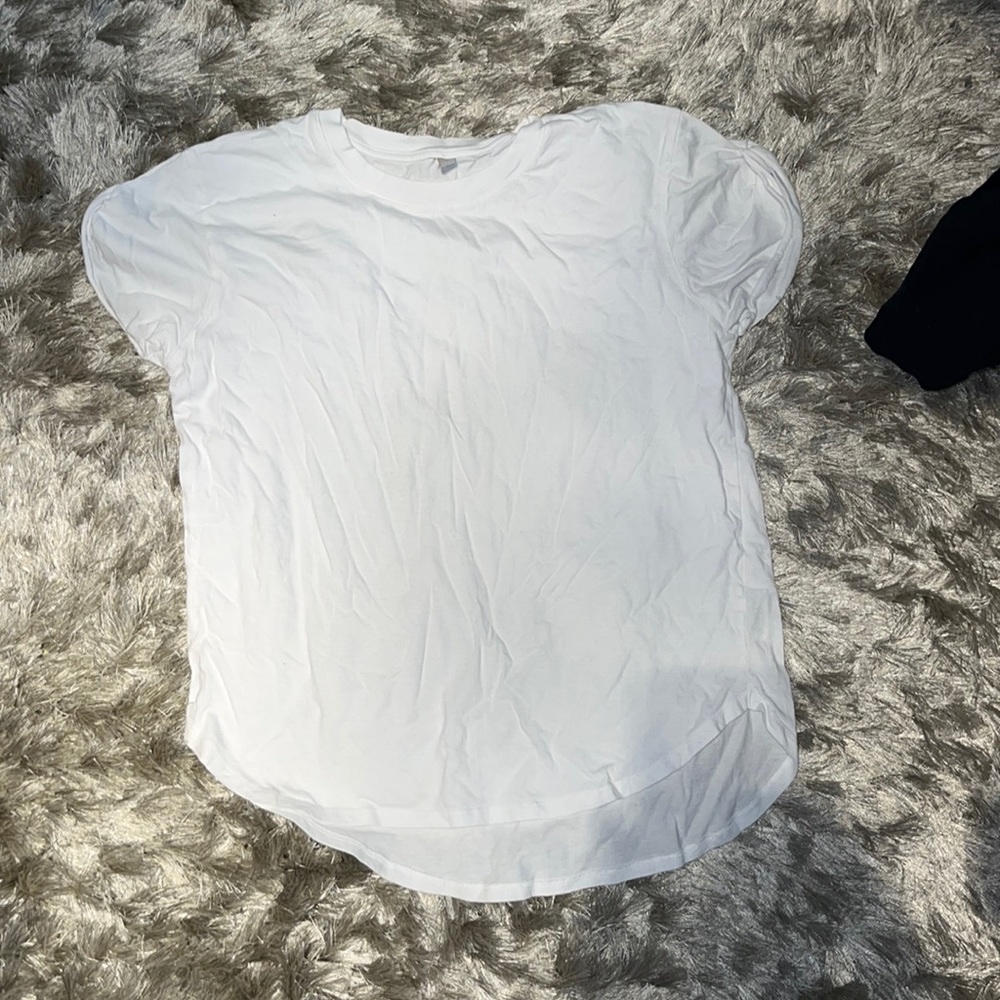 white Tee